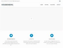 Tablet Screenshot of krabbenborg.com